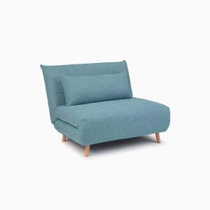 Roll-Out Sofa Bed, Dark Cyan
